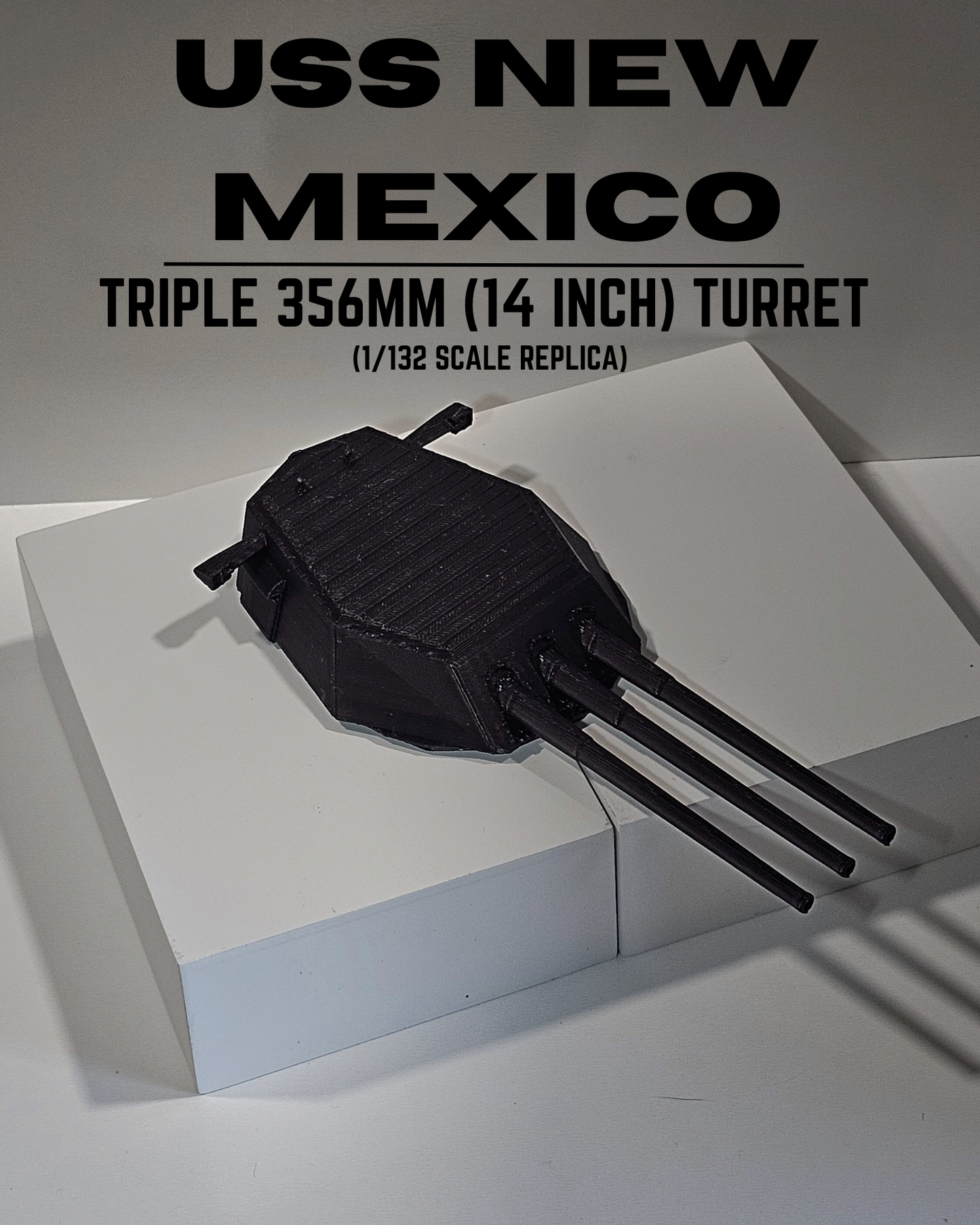 USS New Mexico Turret