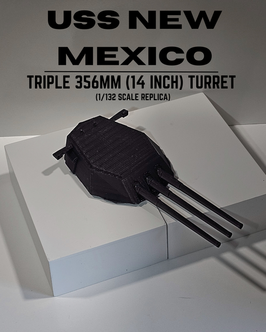 USS New Mexico Turret