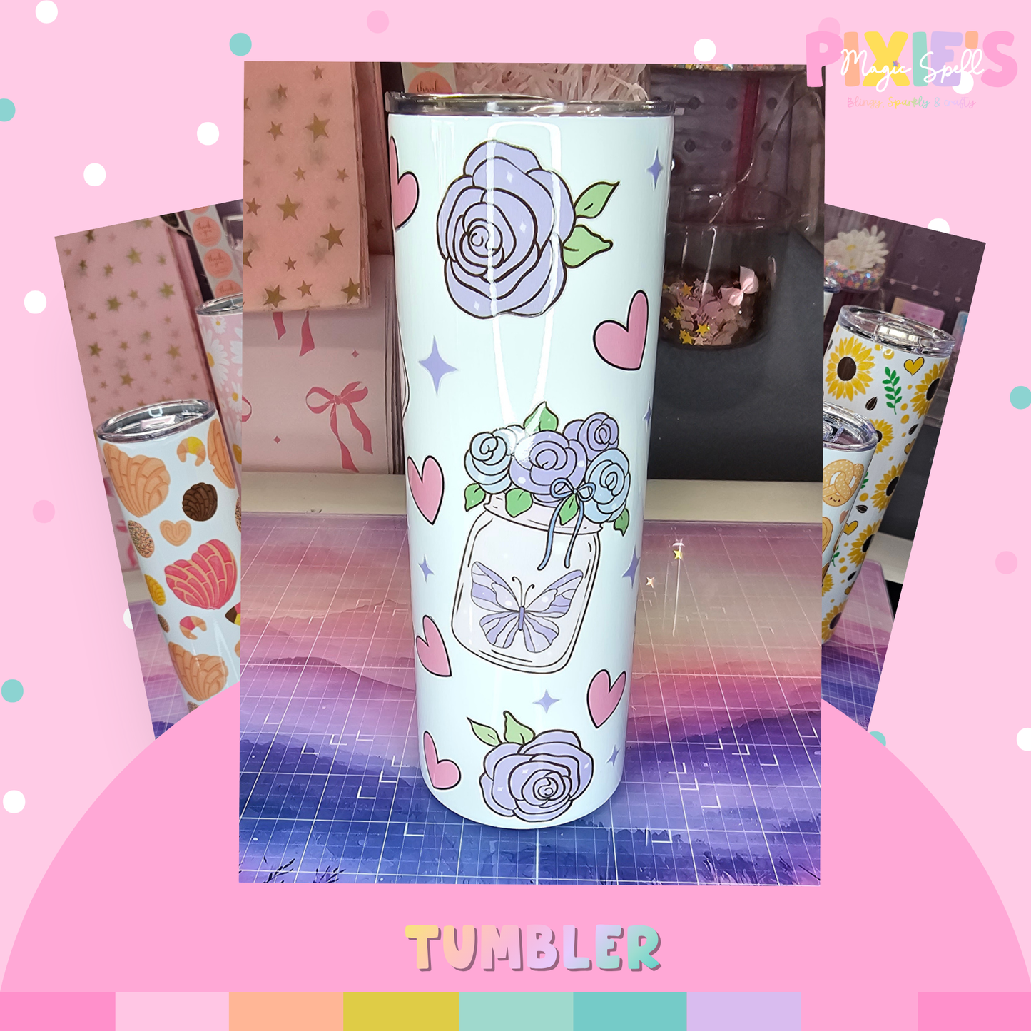 Velvety Skinny Tumbler (UVDTF only)