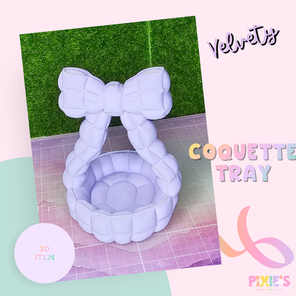 Velvety Coquette Tray