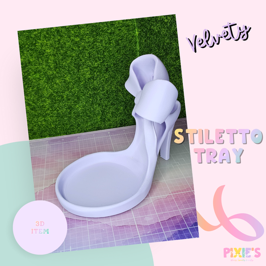 Velvety Stiletto Tray
