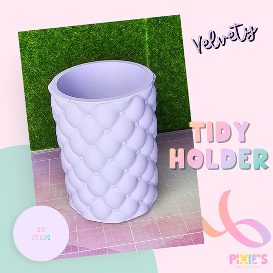 Velvety Tidy Holder
