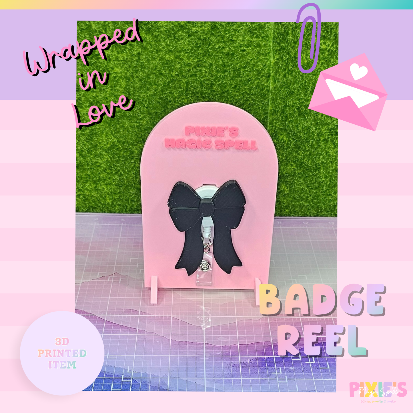 Wrapped in Love Badge Reelz