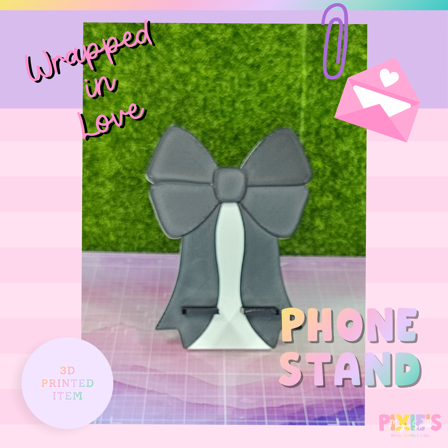 Wrapped in Love Phone Stand