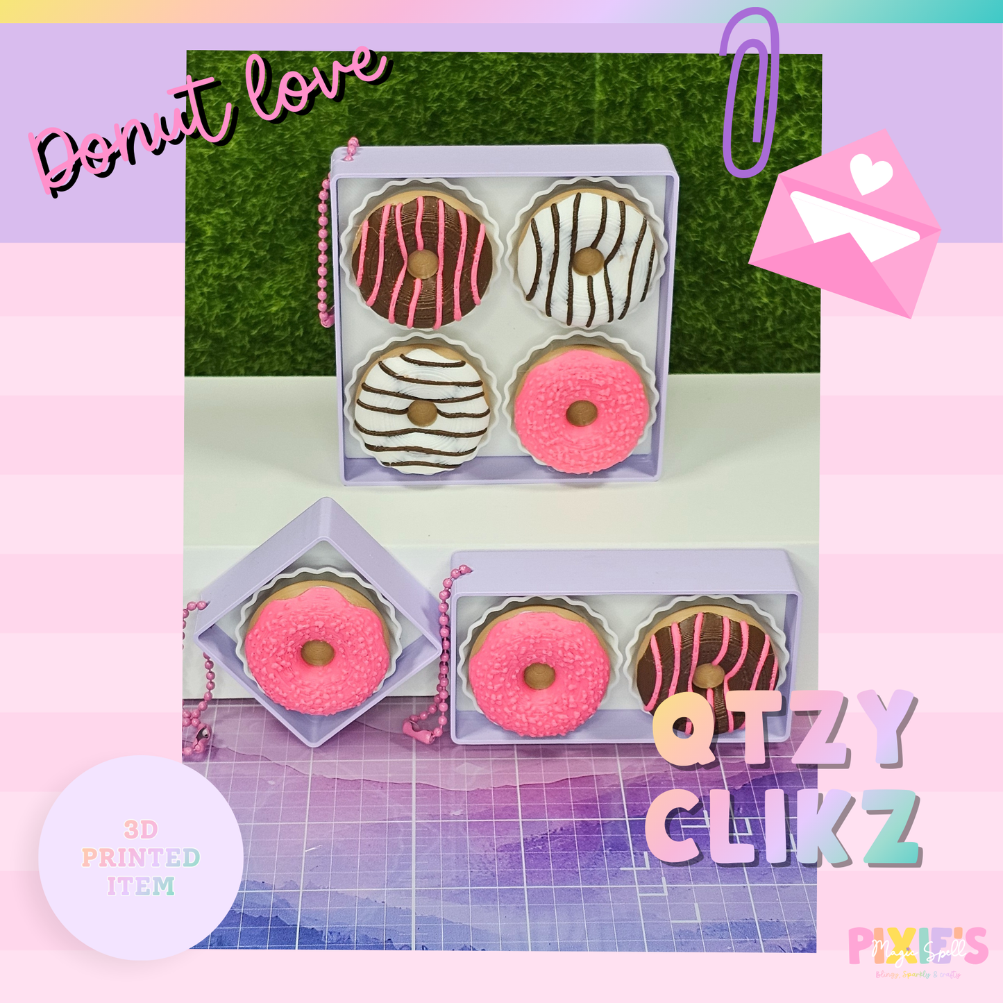 Donut Love Qtzy Clikz