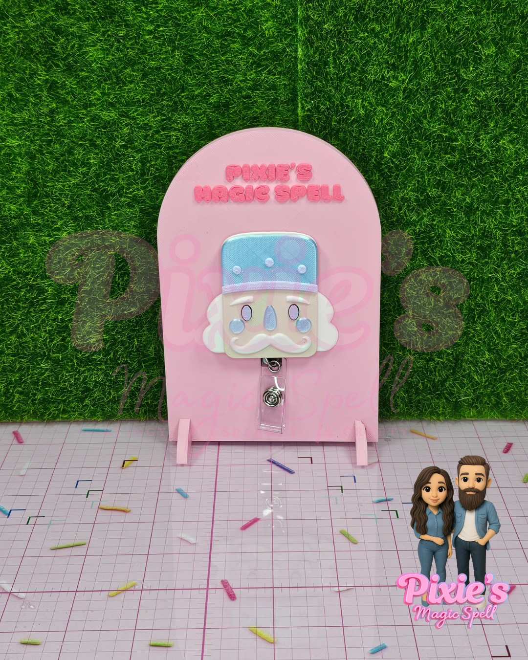 Pastel Nutcracker Badge Reelz