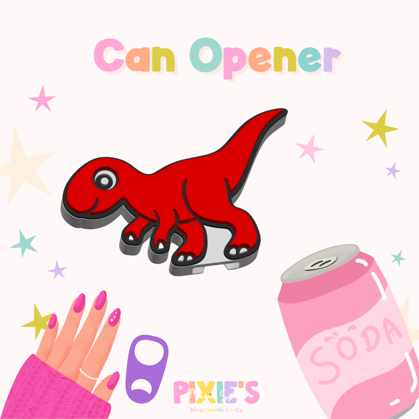 Dino-Raptor Can Opener