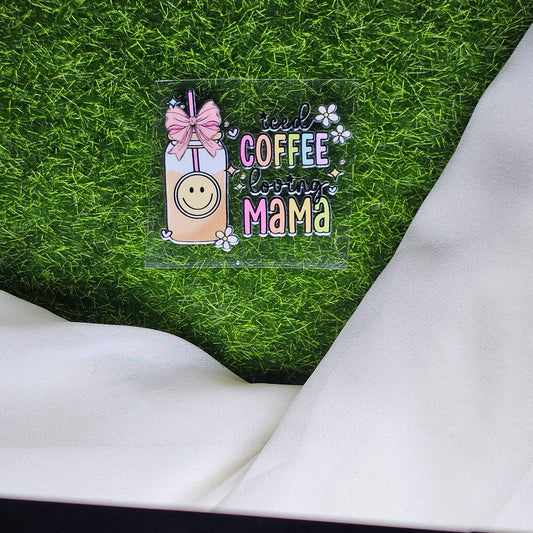 Coffee MaMa UV Stickers