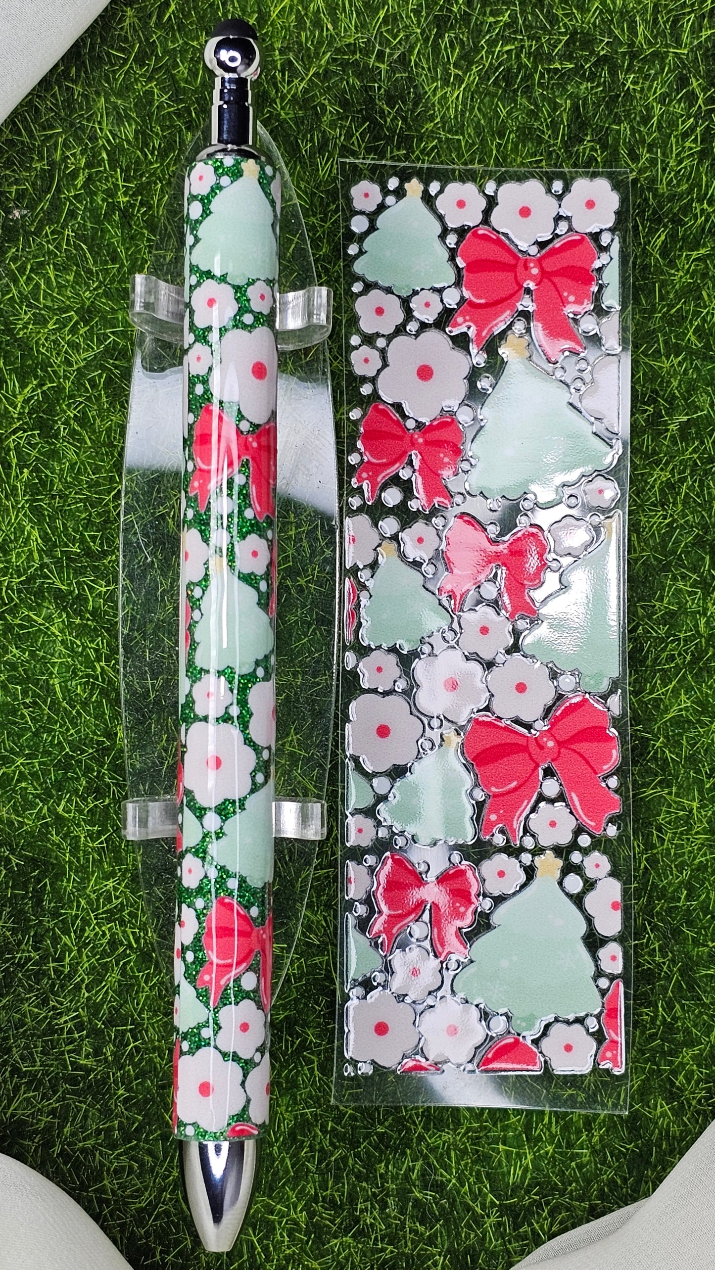 Holiday Bow Pen