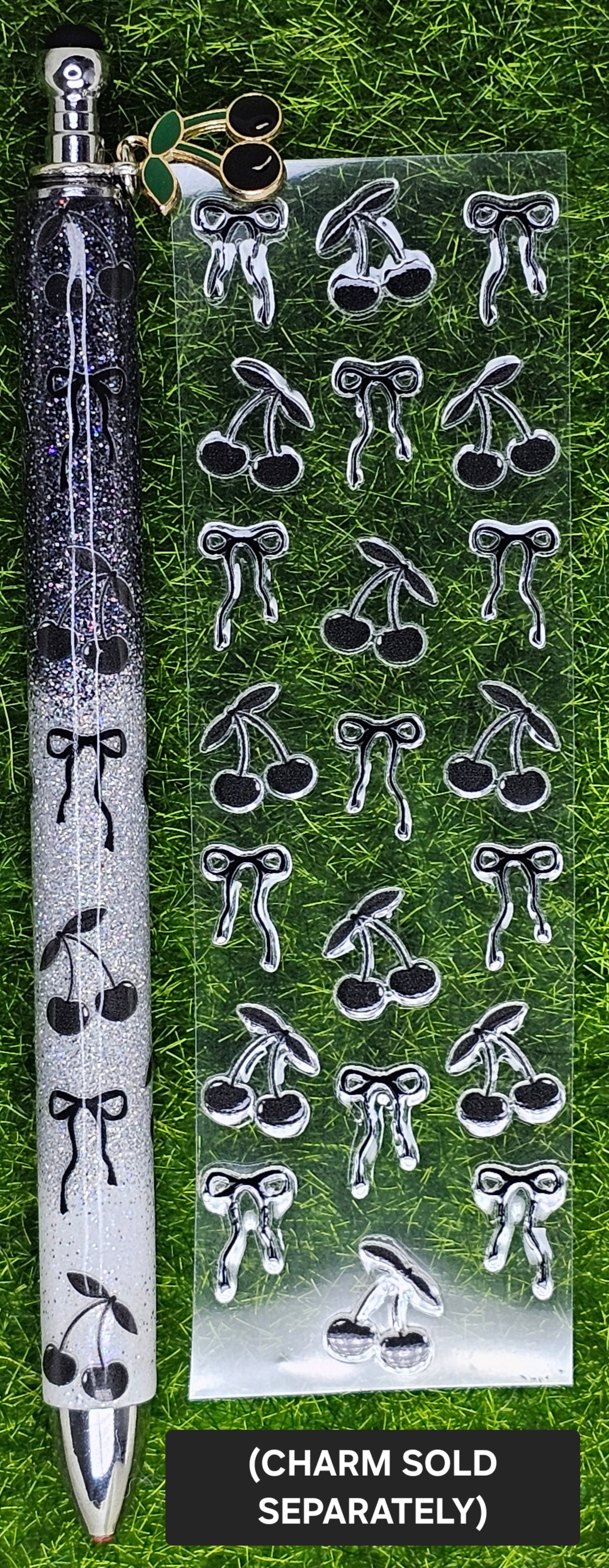 Black Cherry Coquette Pen