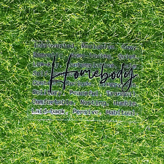 Homebody UV Stickers