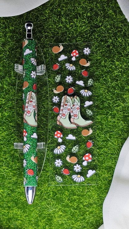Daisy Boots Pen