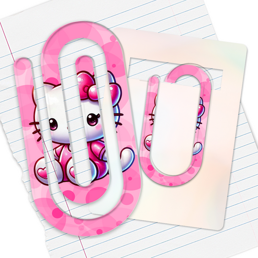 HK Pink Jumbo PaperClip