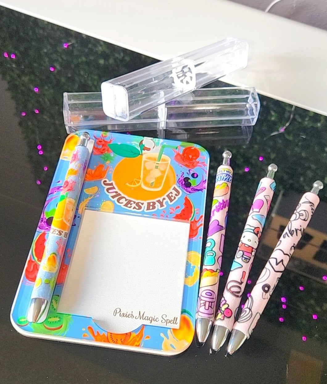 Custom Sublimation Pen & Sticky Holder