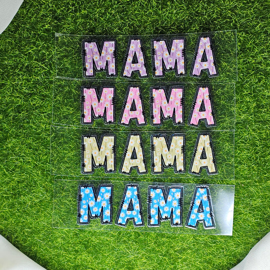 MAMA (colors) UV Stickers