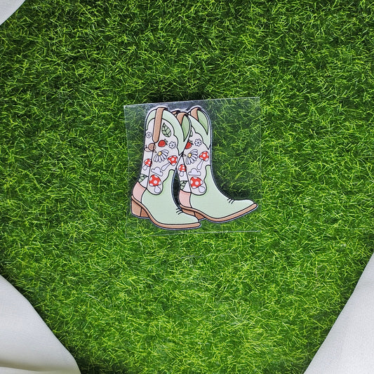 Daisy Boots UV Stickers