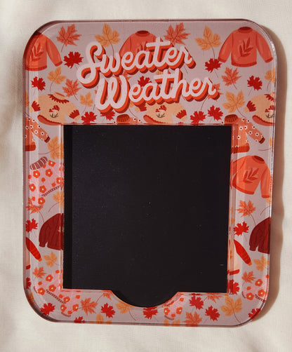 Sweater Weather Pen & Sticky Holder