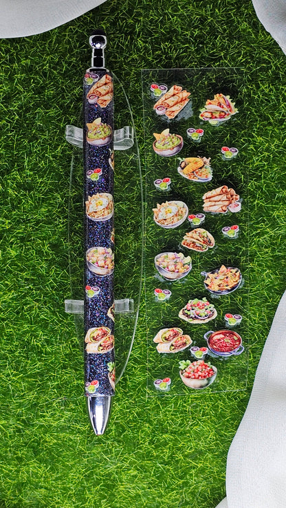 Food Plates Pen