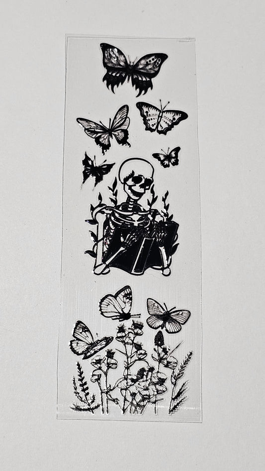 Bookworm Skelly Pen