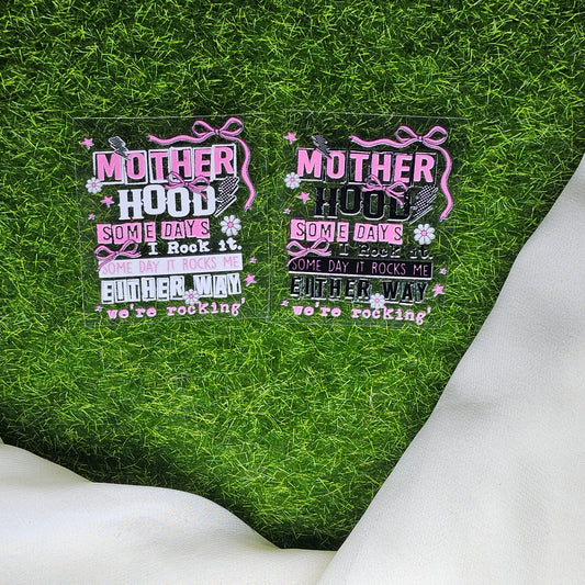 MotherHood UV Stickers