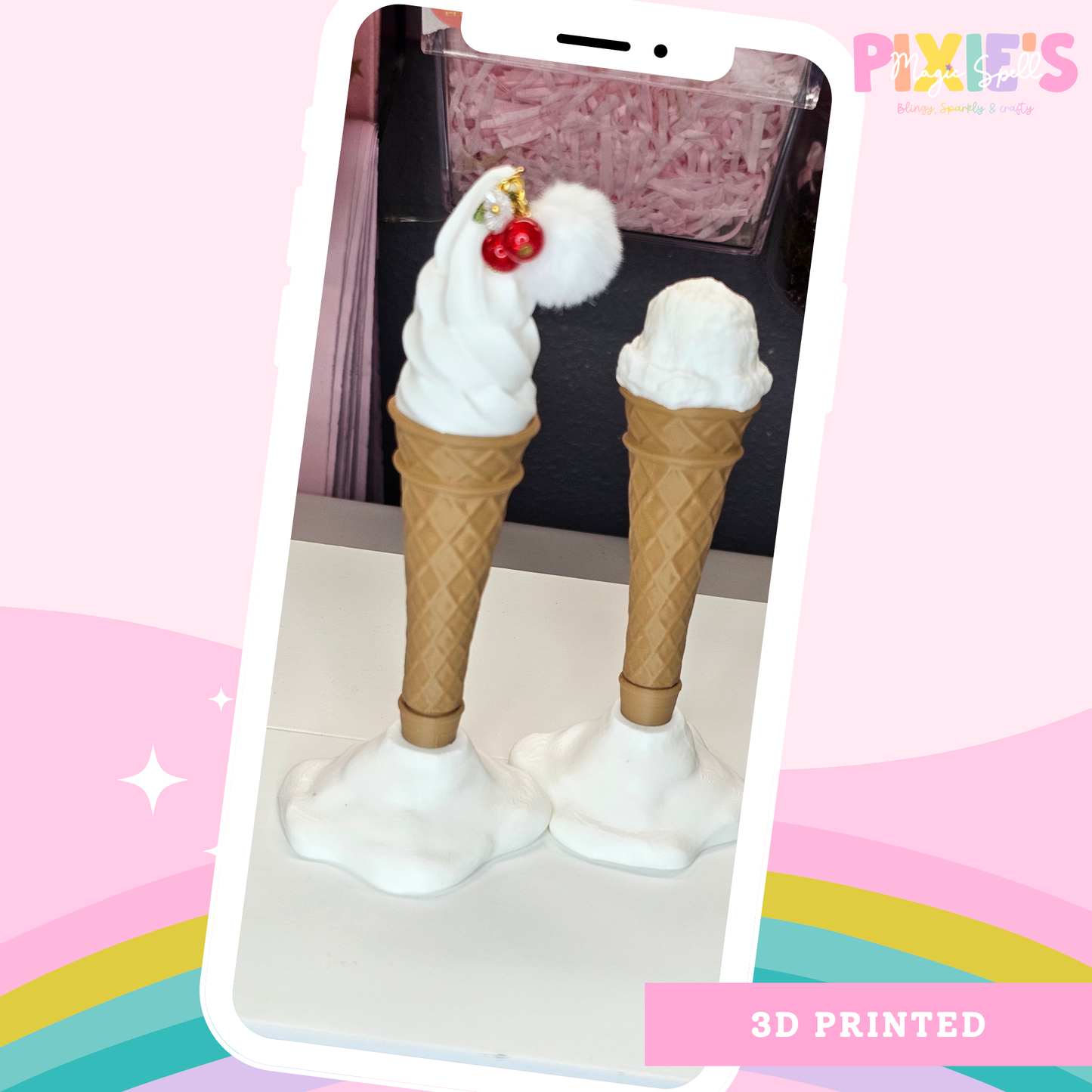 🍦 3D Printed Ice Cream Pen